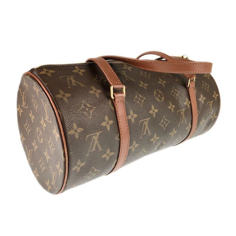 Louis Vuitton Pouch Papillon Monogram Handbag Brown